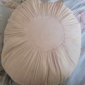 Baby pink velvet Rachel ashwell shabby chic pillow
